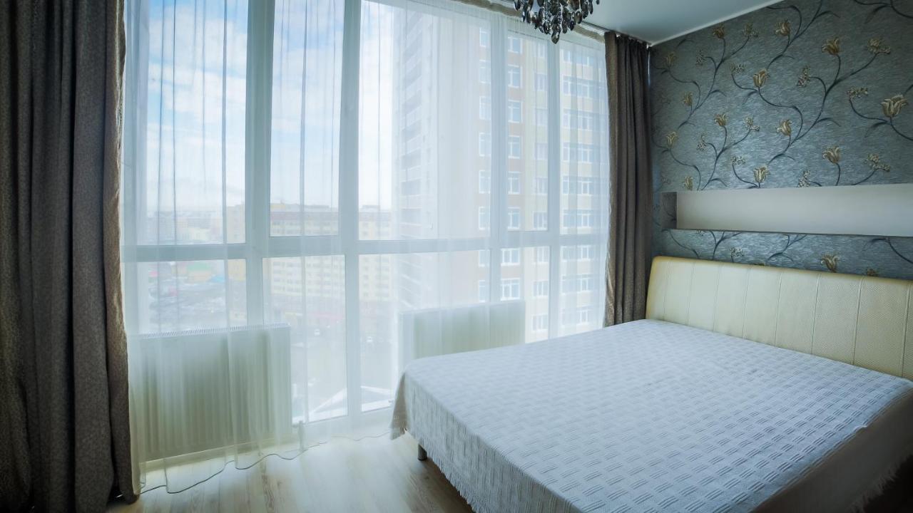 Апартаменты В Астане На Мамышулы Astana Buitenkant foto